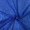 Mille Stripe Stretch Sequins Fabric