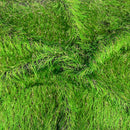 Metallic Faux Fur Tinsel Ostrich Feather Fabric