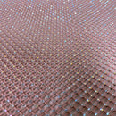 Serene Rhinestone Fishnet Lace Fabric