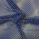 Serene Rhinestone Fishnet Lace Fabric