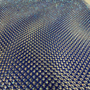 Serene Rhinestone Fishnet Lace Fabric