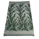 Ariba Floral Leaf Stretch Sequins Fabric