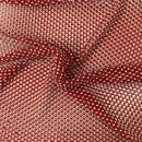 Serene Rhinestone Fishnet Lace Fabric
