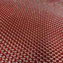 Serene Rhinestone Fishnet Lace Fabric