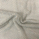Serene Rhinestone Fishnet Lace Fabric