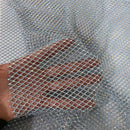 Serene Rhinestone Fishnet Lace Fabric