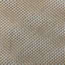 Serene Rhinestone Fishnet Lace Fabric