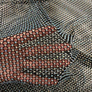 Serene Rhinestone Fishnet Lace Fabric
