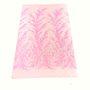 Ariba Floral Leaf Stretch Sequins Fabric