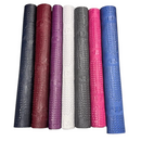 Amazon 3D Embossed Gator Faux Leather Vinyl Fabric