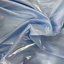 Crystalized Reflective Liquid Bridal Satin Fabric