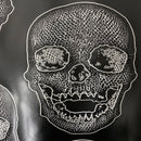 Skeleton Skull Vinyl Fabric
