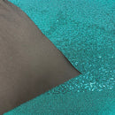 Metallic Lurex Embroidered Stretch Sequins Fabric