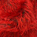 Metallic Faux Fur Tinsel Ostrich Feather Fabric