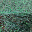Metallic Faux Fur Tinsel Ostrich Feather Fabric