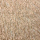 Metallic Faux Fur Tinsel Ostrich Feather Fabric