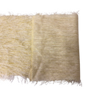 Metallic Faux Fur Tinsel Ostrich Feather Fabric