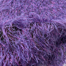 Metallic Faux Fur Tinsel Ostrich Feather Fabric