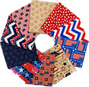 Patriotic - Fat Quarter Bundle - 10 pack (Liberty)