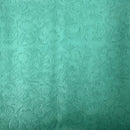 Western Floral PU Faux Leather Vinyl Fabric