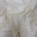 Metallic Foil Dotted Mesh Fabric