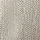 Culebra Patent 3D Embossed Snake Skin Vinyl Fabric