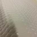Culebra Patent 3D Embossed Snake Skin Vinyl Fabric