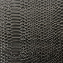 Culebra Patent 3D Embossed Snake Skin Vinyl Fabric