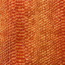 Culebra Patent 3D Embossed Snake Skin Vinyl Fabric