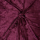 Crushed Stretch Velvet Fabric