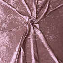 Crushed Stretch Velvet Fabric