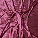 Crushed Stretch Velvet Fabric