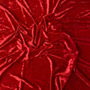 Crushed Stretch Velvet Fabric