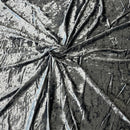 Crushed Stretch Velvet Fabric