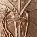 Crushed Stretch Velvet Fabric