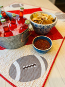 Football Table Topper or Lap Quilt Pattern