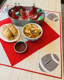 Football Table Topper or Lap Quilt Pattern