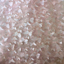 3D Butterfly Embroidered Satin Lace Fabric