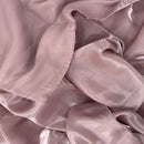 Crystalized Reflective Liquid Faux Silk Chiffon Fabric