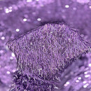 French Fringe Stretch Sequins Fabric