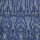 Anault Damask Stretch Sequins Fabric