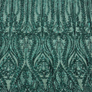Anault Damask Stretch Sequins Fabric