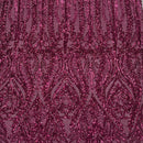 Anault Damask Stretch Sequins Fabric