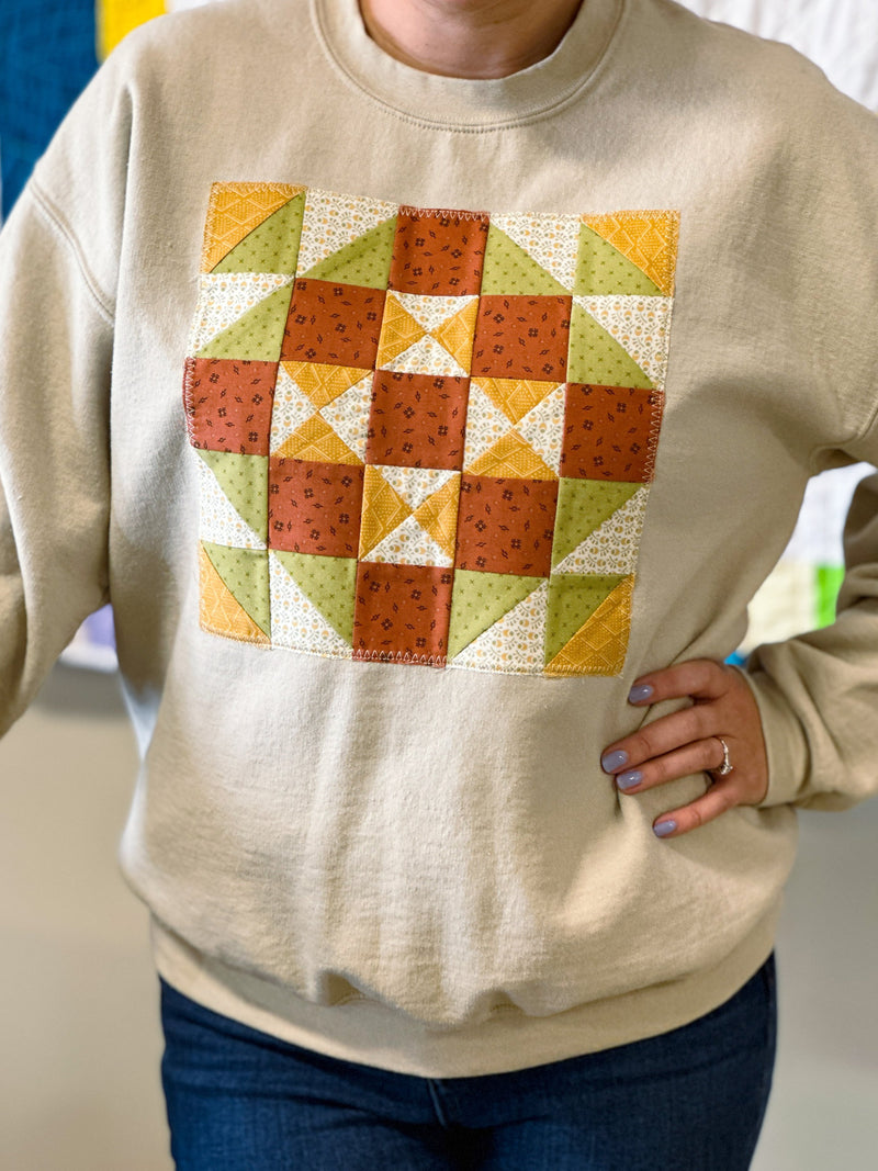 Sew with Karen: Quilt Block Sweatshirt or T-shirt - November 8th & 9th