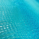 Aussie 3D Embossed Gator Vinyl Fabric