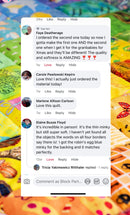 Hidden Pictures Blue Minky Quilt Panel - Original