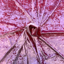 Crushed Stretch Velvet Fabric