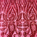 Nebill Stretch Sequins Lace Fabric