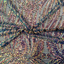 Nebill Stretch Sequins Lace Fabric