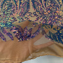 Nebill Stretch Sequins Lace Fabric